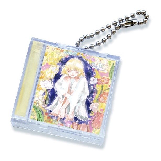 「otsumami」オリジナルボイス入りCD風キーホルダー